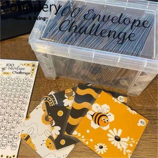 Conopery 100 bộ hộp thử thách phong bì, lập kế hoạch lập ngân sách với phong bì tiền mặt tiết kiệm thách thức hộp ngân sách, tiết kiệm tiền tiết kiệm tiền tiết kiệm tiền tiết kiệm tiền mặt người lớn dễ dàng
