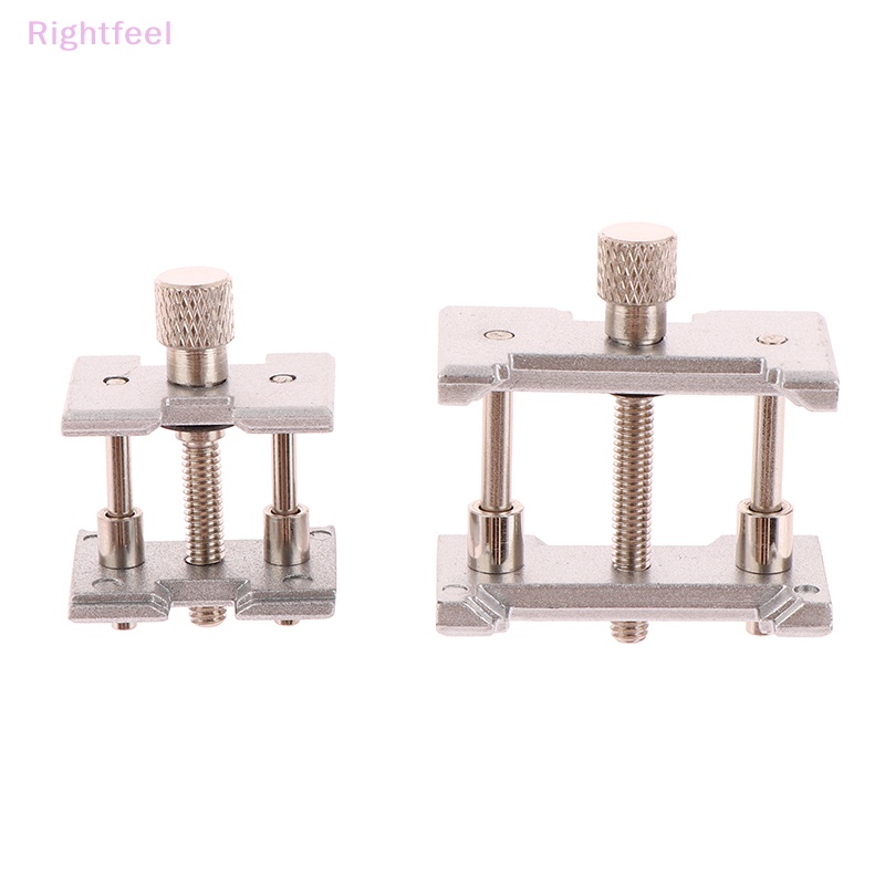 Rightfeel 1set giá đỡ chuyển động đồng hồ hợp kim kẽm người đàn ông phụ nữ đồng hồ cơ khí công cụ kẹp phụ kiện cho thợ đồng hồ mới