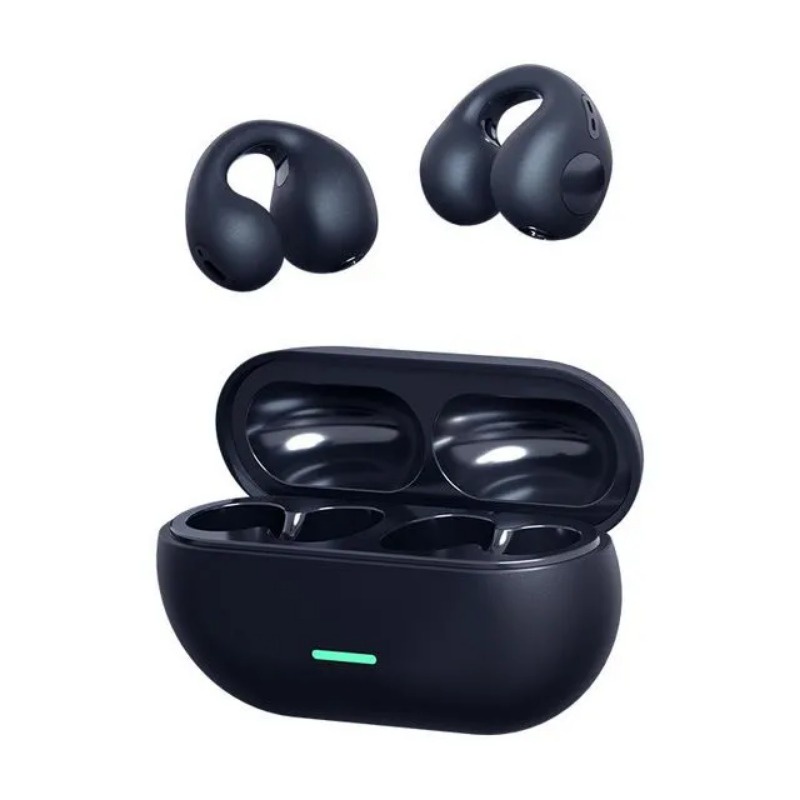 Tai nghe dẫn truyền xương tws mới, tai nghe nhét tai bluetooth không dây, âm thanh nổi thiết kế kẹp tai, tai nghe thể thao có micrô