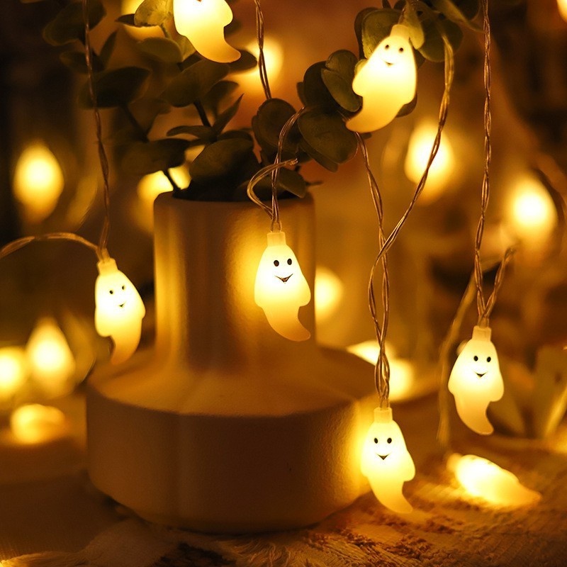 2023 halloween bí ngô cổ tích đèn dây đèn ngày lễ trang trí dây trang trí cho bữa tiệc halloween