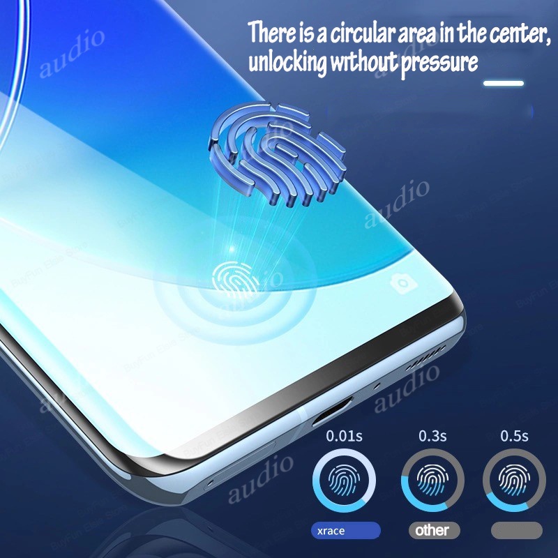 Ốp Điện Thoại Kính Cường Lực 3D Oppo Reno 10 11 Pro 5G 10Pro Plus 2023 Reno11 10 9 8 7 6 Pro Pro + Lite 8T 8Z 7Z 6Z 4G