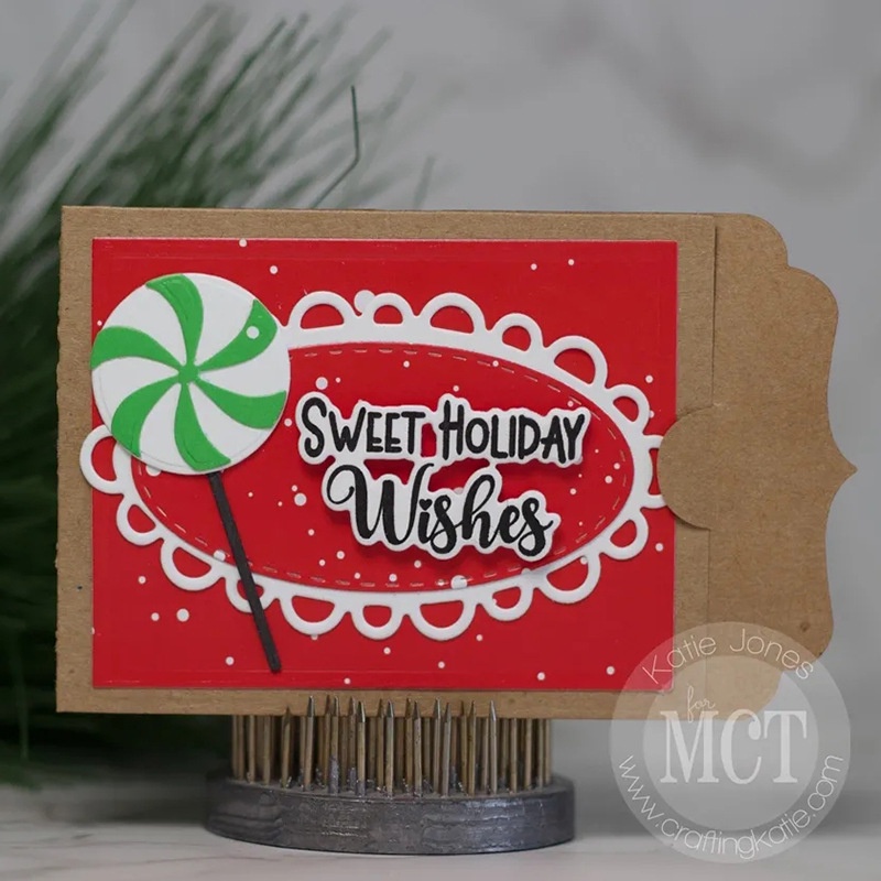 Khuôn Cắt Giấy Kim Loại Hình Kẹo / Nơ Xinh Xắn