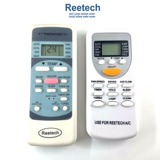 Điều khiển điều hòa reetech chính hãng - remote máy lạnh reetech