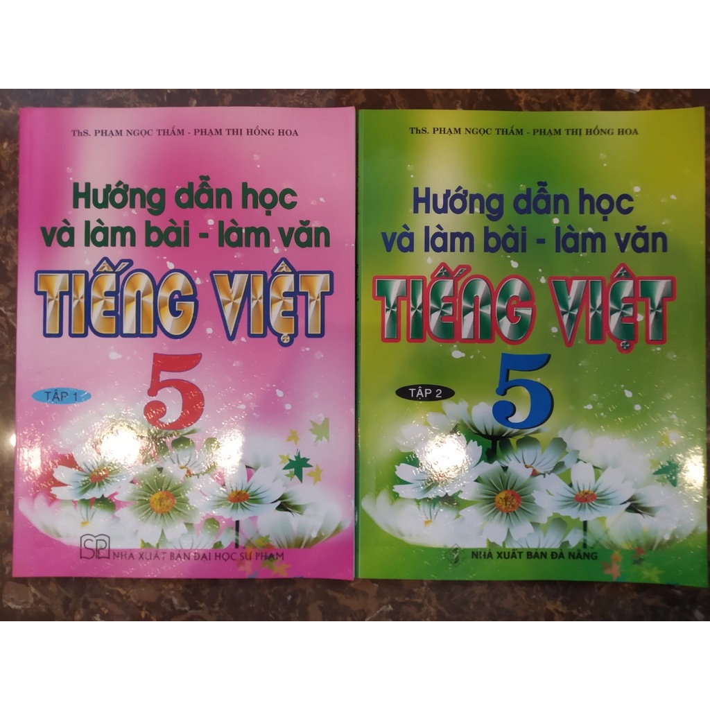 Sách - Combo Hướng Dẫn Học Và Làm Bài Làm Văn Tiếng Việt 5