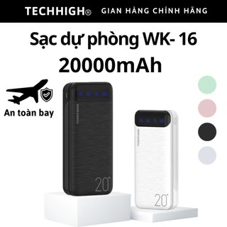 Pin Sạc Dự Phòng 20000mAh  2 Output USB & 2 Input Micro Type-C - Hỗ Trợ Sạc Nhanh LC DESIGN