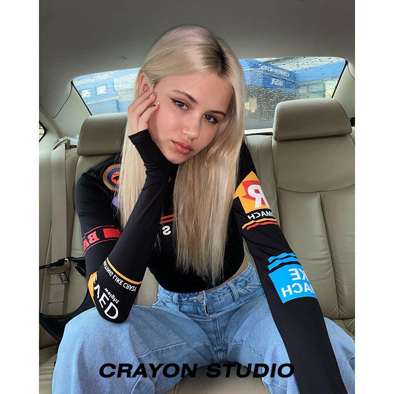 GD1 Áo phông áo croptop áo baby tee American Vintage 2023 New Style AU081528