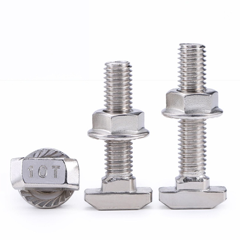 Bu Lông Đầu Vít Chữ t m5 m6 m8 t Bằng Nhôm Chuyên Dụng 20 / 30 / 40 / 45