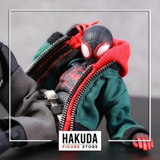 Mô hình 1/12 áo vải hoody miles morales - chính hãng hakuda