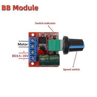 Bảng mạch điều khiển tốc độ động cơ 4.5-35v 90w pwm dc 5a 20khz