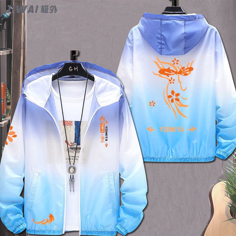 Nhân Vật yoi Miiya Độc Đáo | Genshin Áo Khoác Hoodie Chống Nắng Thời Trang Cho Nam Và Nữ xjnm