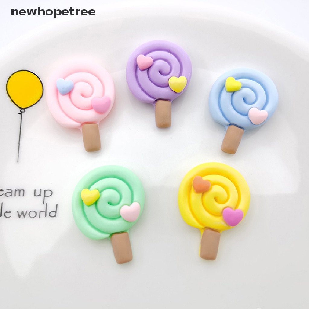 Bộ 10 Kẹp Tóc Mini Hình Trái Tim Dễ Thương Dùng Trang Trí Sổ Tay DIY