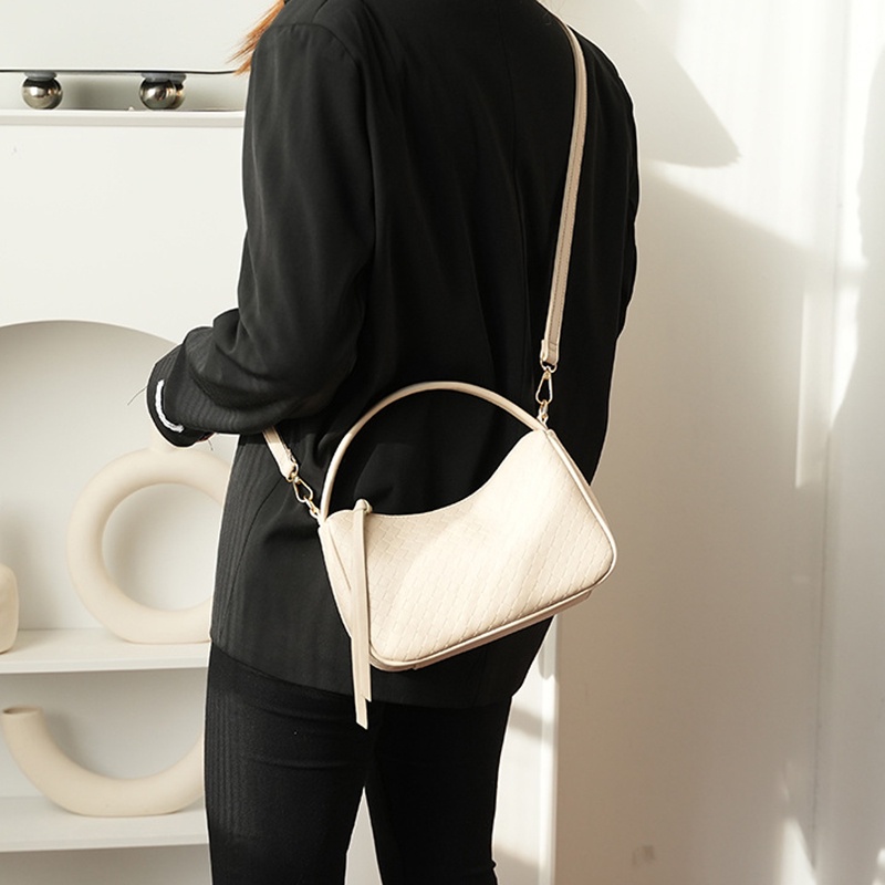 Túi Đeo Chéo Nhỏ Đan Lưới Phong Cách Hàn Quốc Hợp Thời Trang Cho Nữ