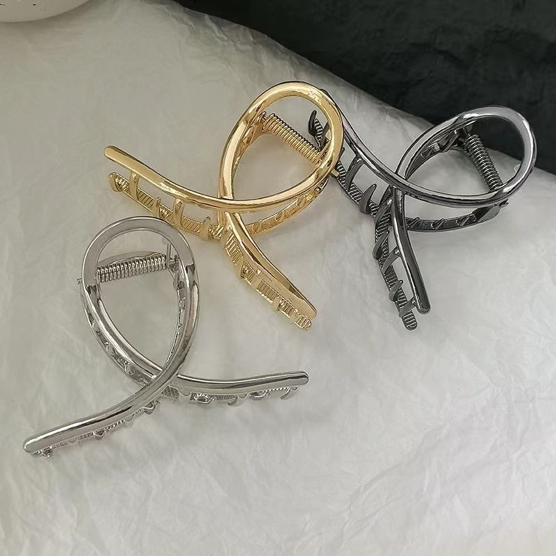 Kẹp Tóc Kim Loại Thời Trang Cho Nữ