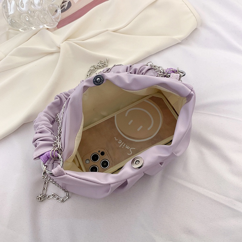 Fancy Túi Xách Đeo Vai Kiểu Pháp Hình Đám Mây Gấp Lại Được