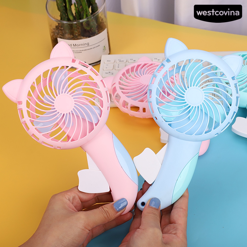 [COD]♋Quạt Mini Vỏ Nhựa Tiết Kiệm Năng Lượng Thiết Kế Nhỏ Gọn Tiện Dụng