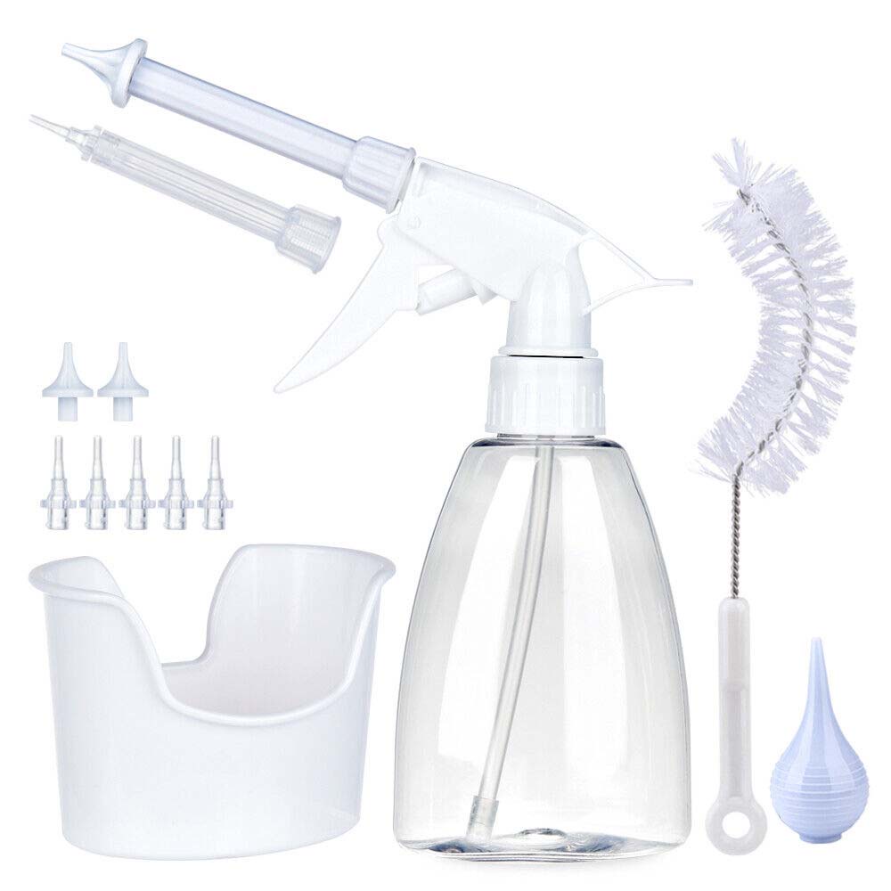 Ear Wax Removal Kit Ear Irrigation Cleaning Kit For Ear Pick Irrigation Washer Bottle System Ear Cleaning, Water Syringe Kit