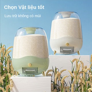 Hộp Đựng Gạo Hình Quả Trứng Chống Côn Trùng Và Chống Ẩm Nhẹ Sang Trọng