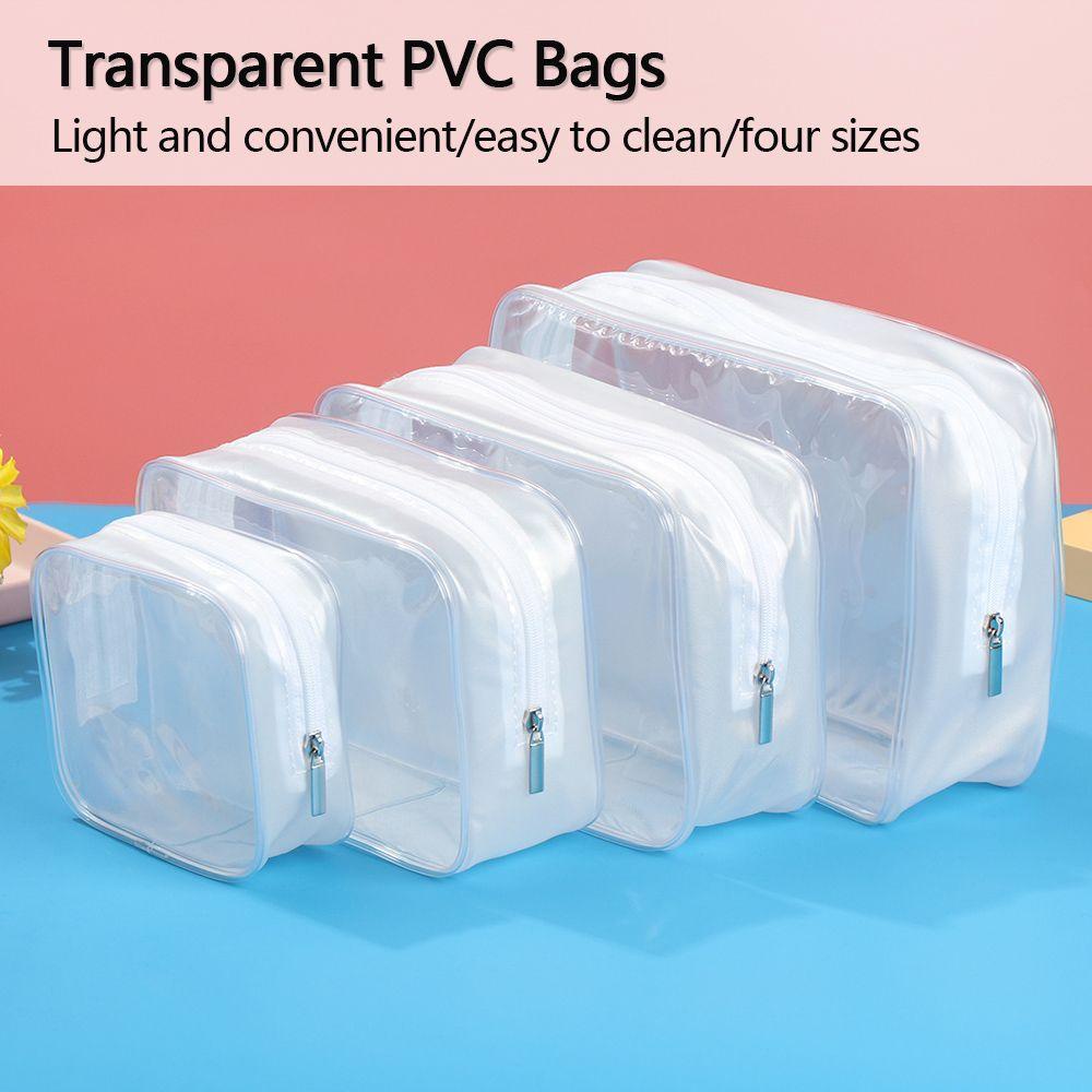 Túi nhựa pvc trong suốt đựng mỹ phẩm tiện lợi đa năng