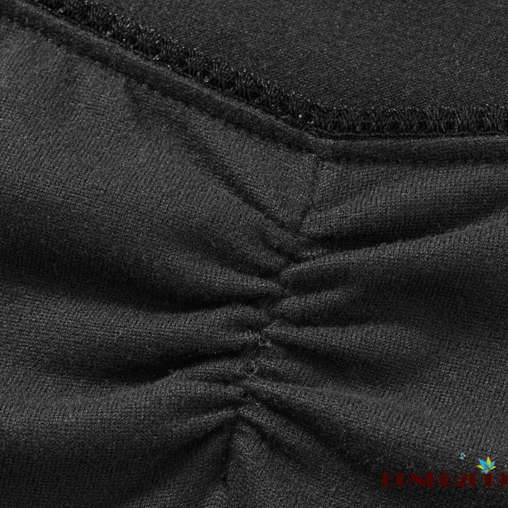 Áo Croptop Tay Ngắn Cổ Vuông Màu Đen Thời Trang Mùa Hè Cho Nữ