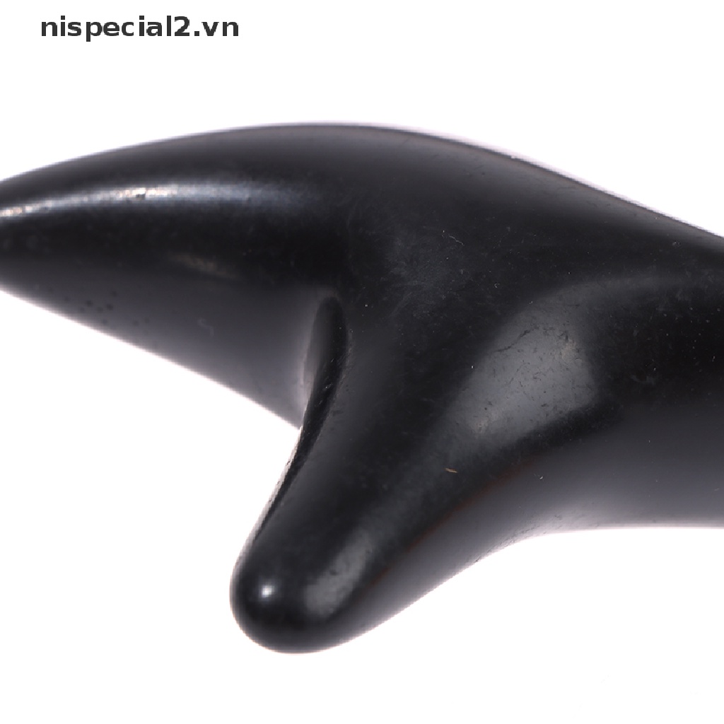 Dụng Cụ Mát Xa Chân Bằng Nhựa Resin Màu Hổ Phách Hình Tam Giác