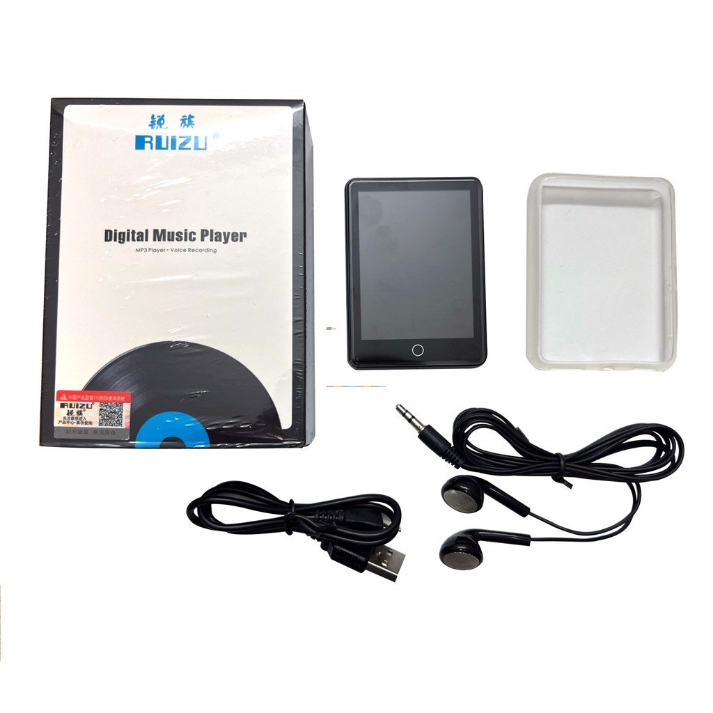 Máy Nghe Nhạc - Ruizu M7, Xem Phim MP4, Màn Hình Cảm Ứng, Bluetooth 5.0, Hỗ Trợ Loa Ngoài