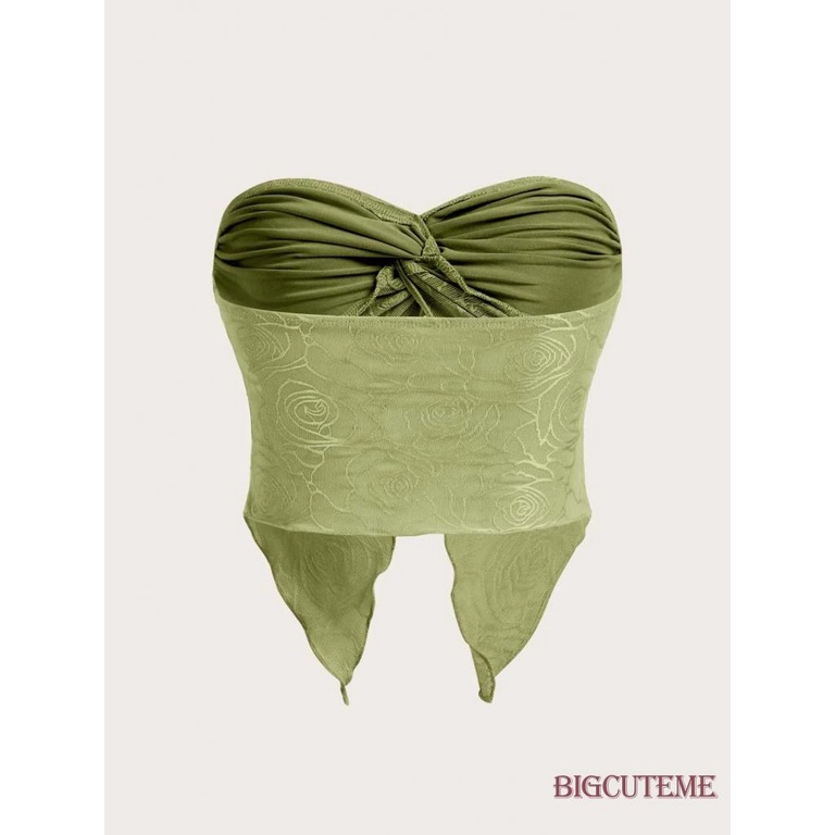 Áo Croptop Sát Nách Màu Sắc Trơn Phong Cách Đường Phố Thời Trang Cho Nữ Áo Thun Tay Ngắn Màu Hồng / Trắng / Xanh Lá / Hồng