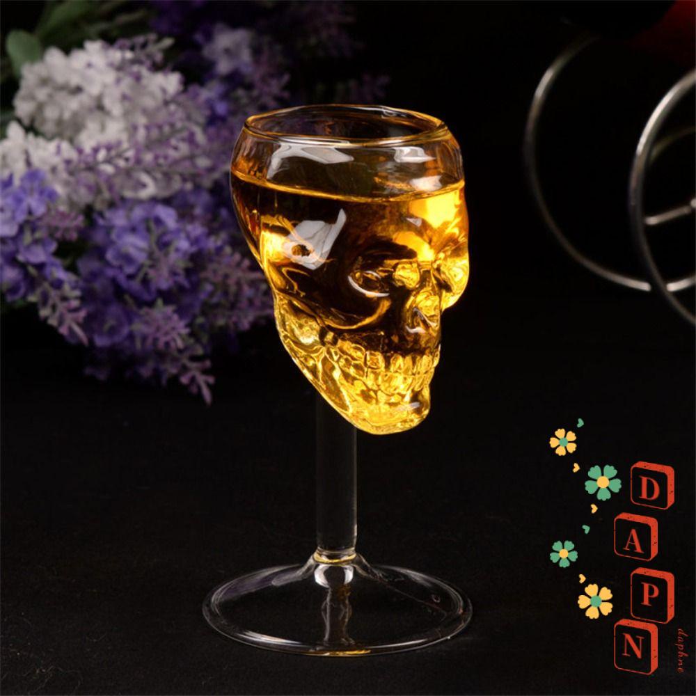 Ly Thủy Tinh Uống Rượu Cocktail Hình Đầu Lâu Sáng Tạo