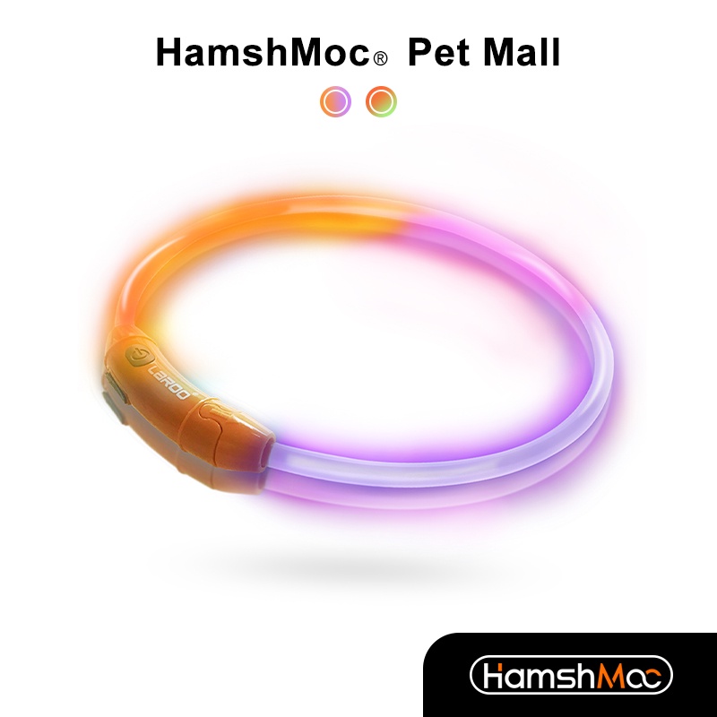 HamshMoc Vòng Cổ An Toàn Chống Thấm Nước Có Thể Tái Sử Dụng Cho Chó Cưng