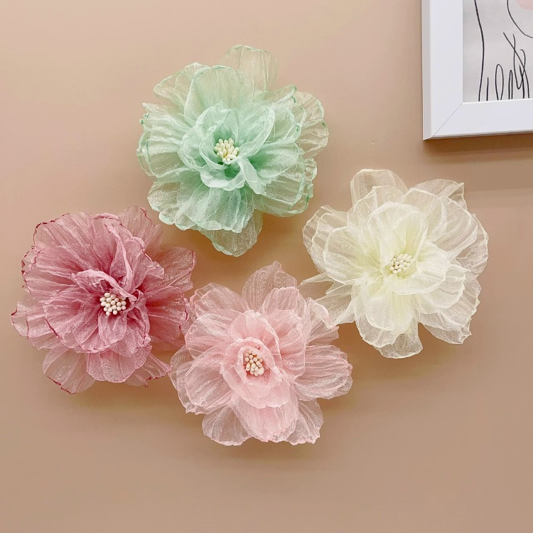 Kẹp Tóc Hình Nơ Hoa 3D Đáng Yêu Cho Bé Gái