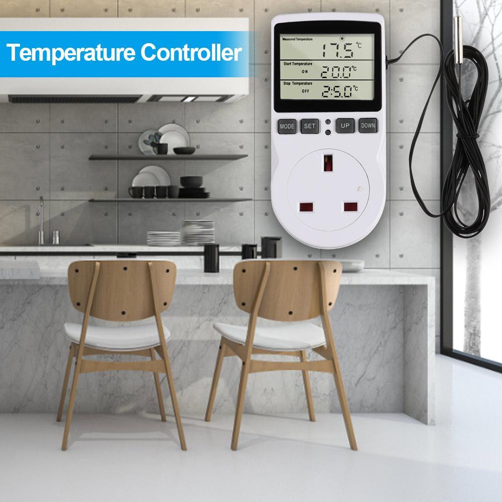 Cảm Biến Nhiệt Độ Hẹn Giờ Kỹ Thuật Số