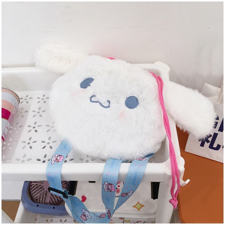 Túi Đeo Chéo Cỡ Lớn In Họa Tiết Hoạt Hình Dễ Thương Phong Cách Hàn Quốc Cho Nữ