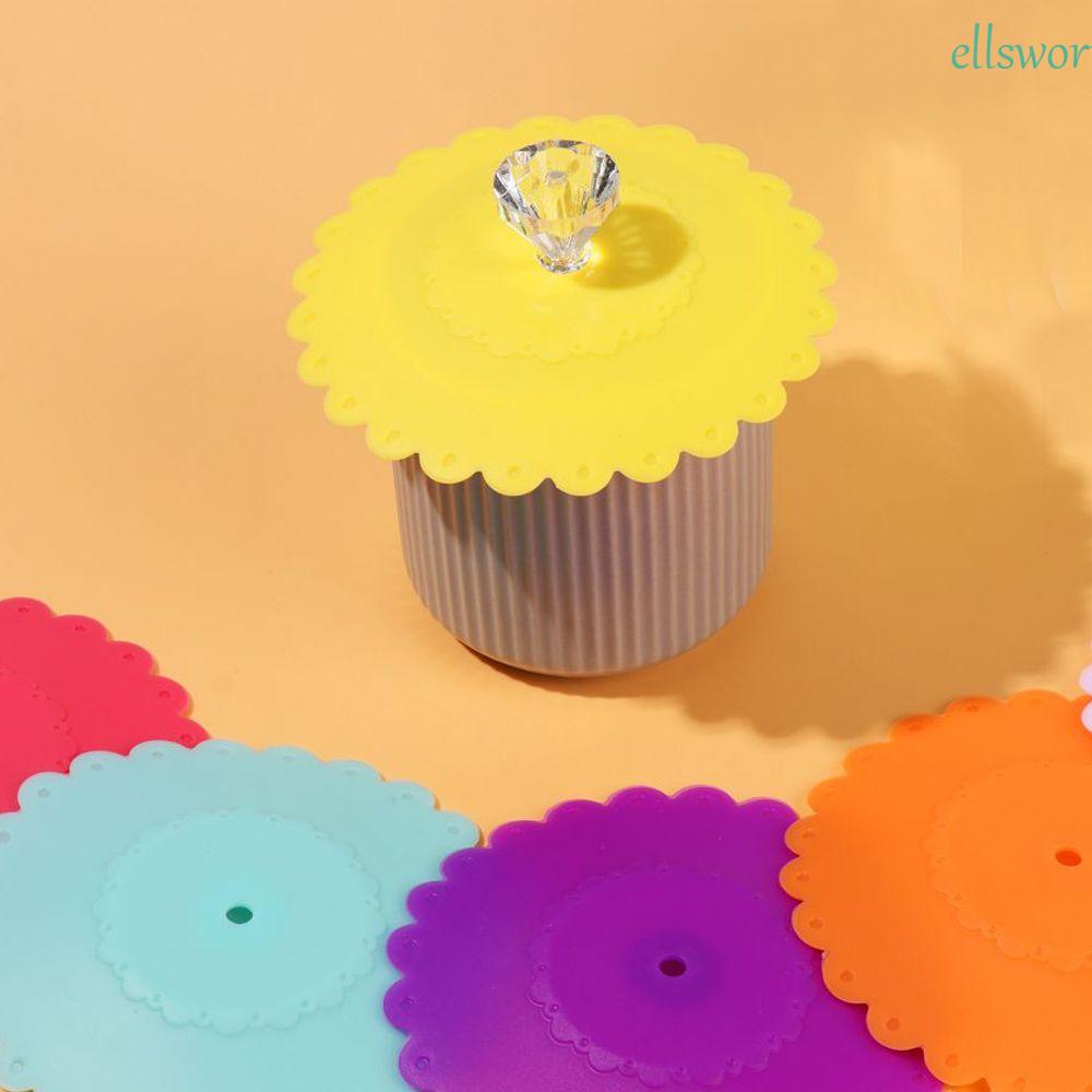 Nắp Đậy Cốc Nước Bằng Silicone Chống Tràn Chống Bụi Tiện Dụng