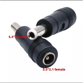 Jack chuyển đổi chân 5.5*2.1mm sang 5.5*2.5mm. BN.