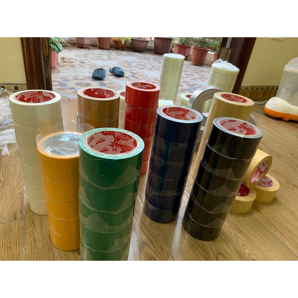 Sale45%  Băng dính vải các màu khổ 5cm