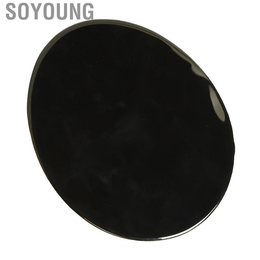 Soyoung Gas Tank Cap Cover  Simple To Install Stylish Lightweight Fuel Trim High Strength for 370Z Z34 2009 Present LHD Car