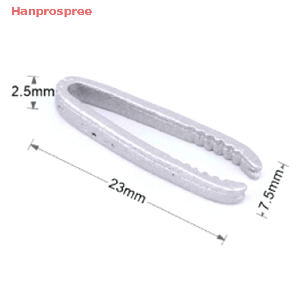 Bộ 2 Kẹp Bánh Mì Kim Loại Mini Trang Trí Nhà Búp Bê