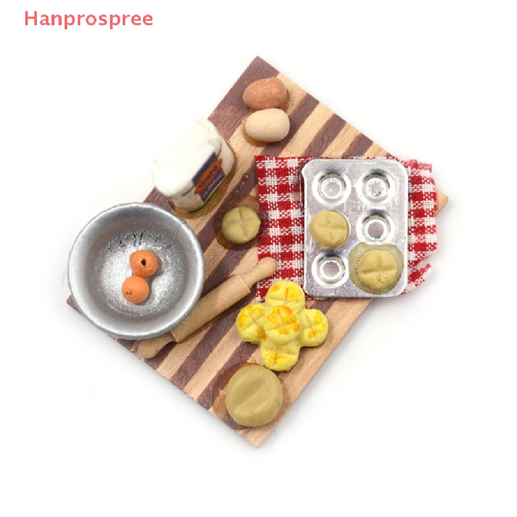 Bộ Mô Hình Hộp Sữa Trứng / Thức Ăn Trang Trí Nhà Búp Bê 1: 12