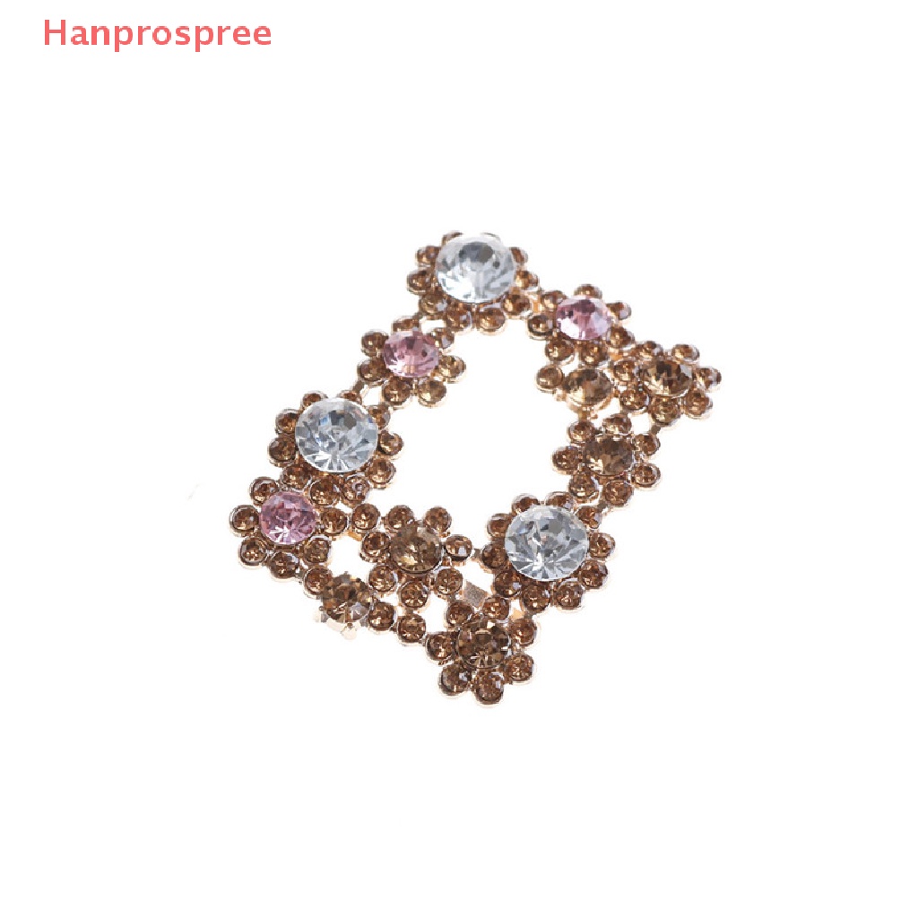 1 Khóa Kẹp Giày Đính Đá Pha Lê Bằng Hợp Kim Dành Cho Cô Dâu