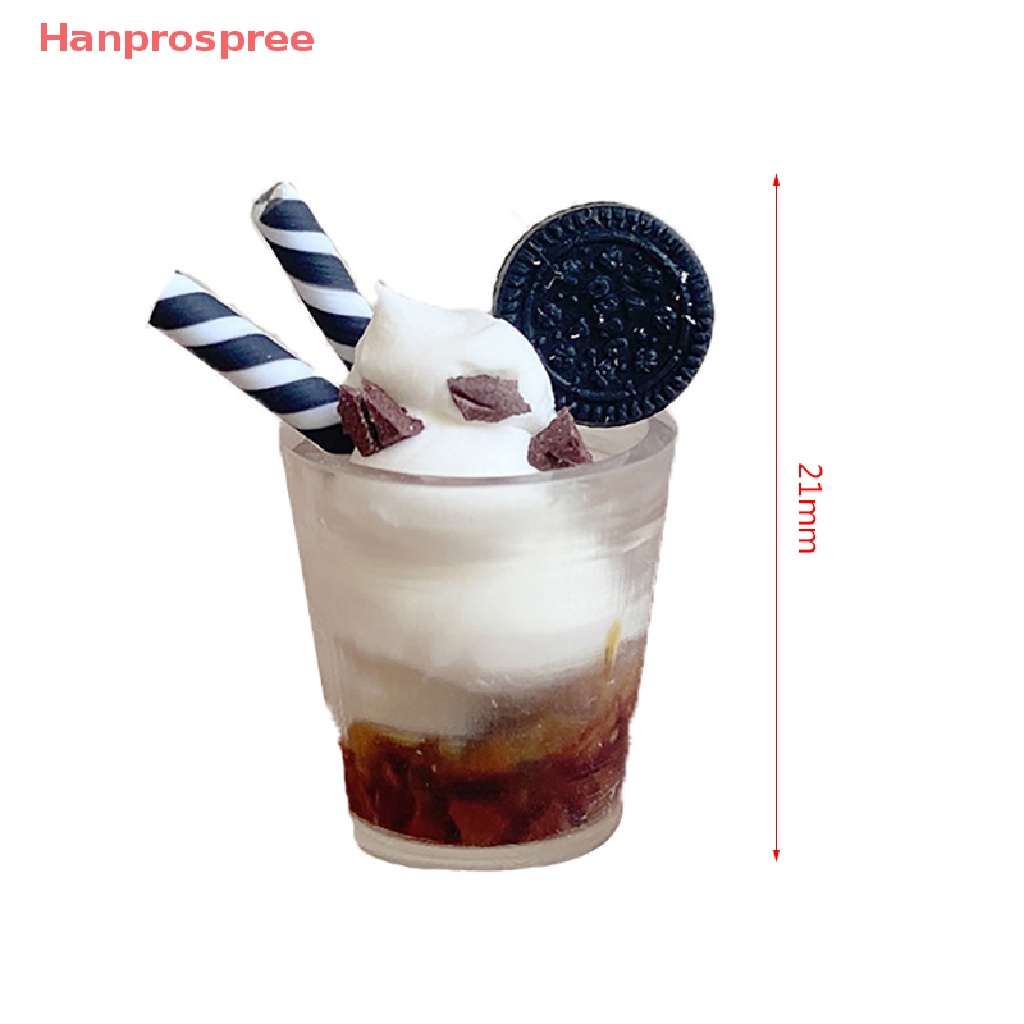 Bộ Ly Kem / Bánh Quy / Socola Trang Trí Nhà Búp Bê 1: 12 1: 6