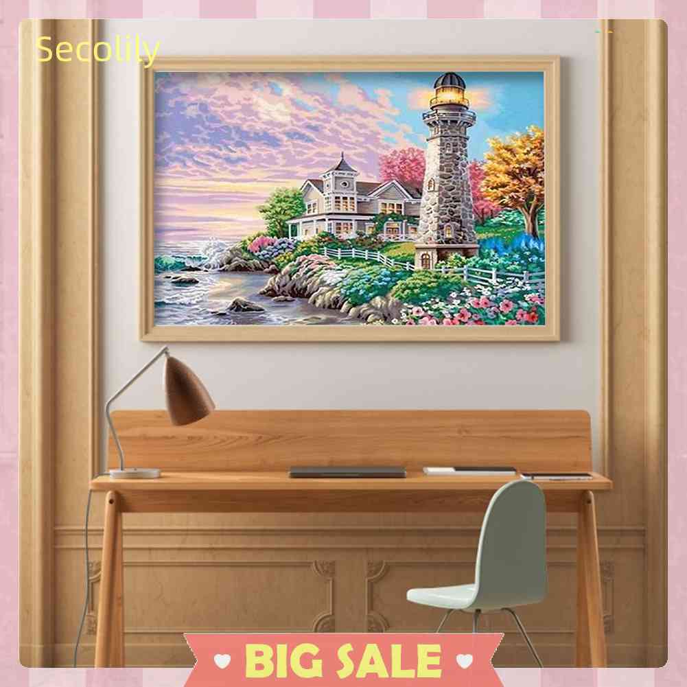 Toàn Bộ Bộ Tranh Thêu Chữ Thập 11CT DIY Hình Phong Cảnh