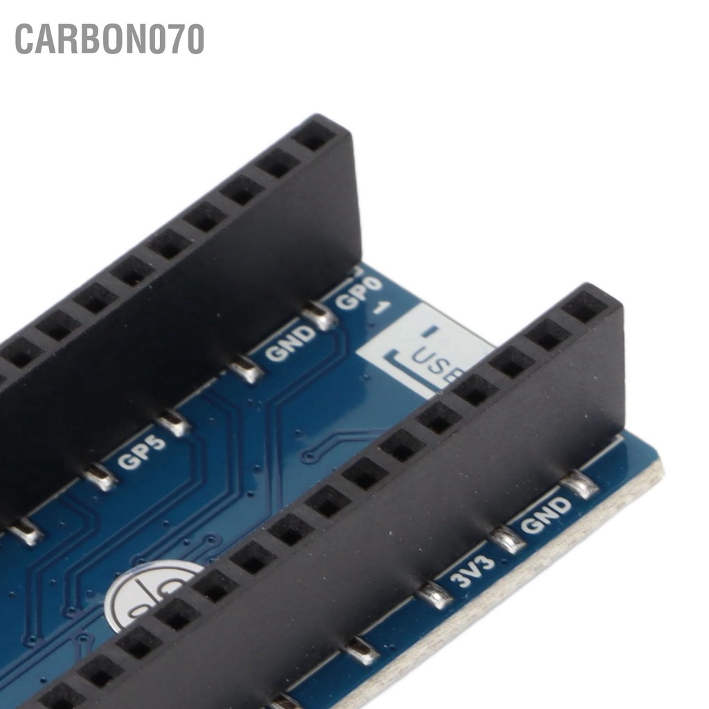 Carbon070 Cho Raspberry Pi Pico Bộ Hỗ Trợ Giao Diện TCP/UDP Thiết Kế 2 Nút Chức Năng ESP8266 WiFi Mở Rộng Ban