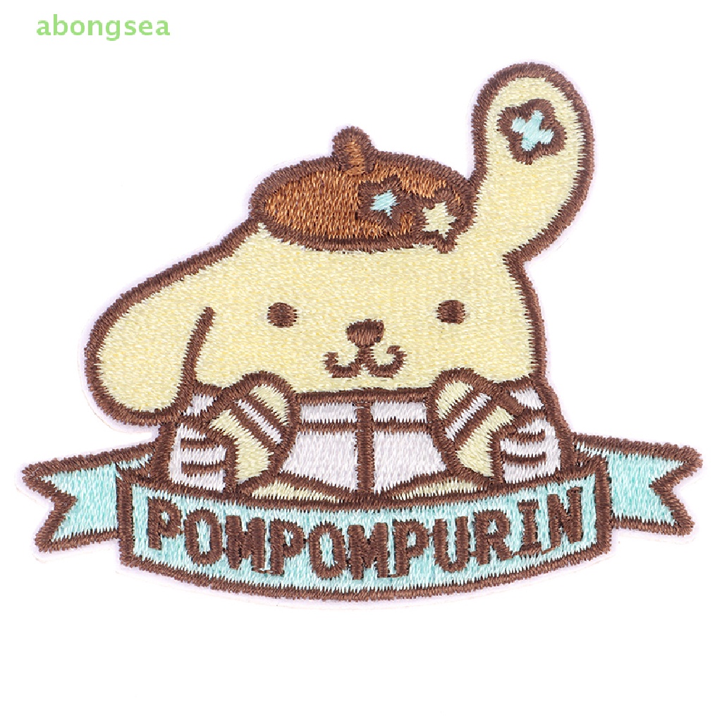 1 Miếng Vá Trang Trí Quần Áo Hình Sanrio Kuromi Cinnamoroll