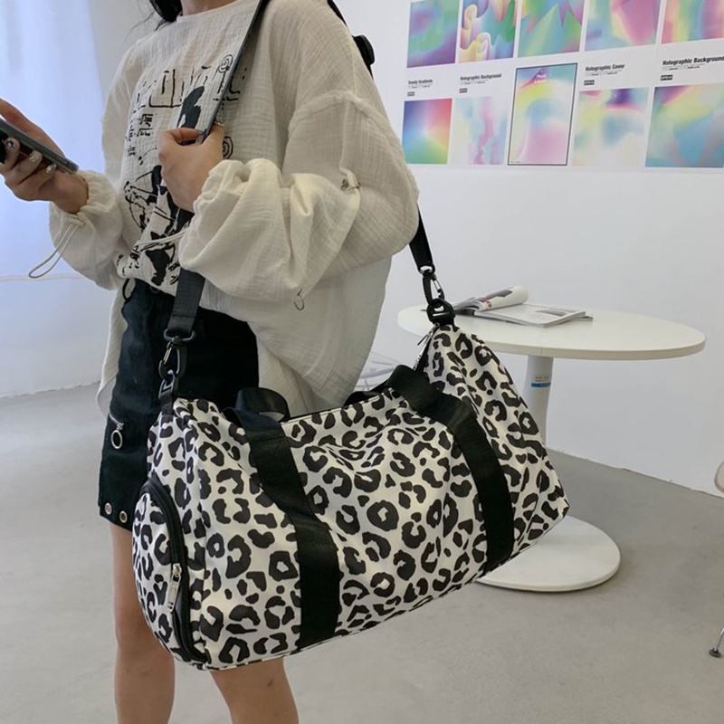 Túi Xách Du Lịch Đeo Vai Dung Tích Lớn Phong Cách Hàn Quốc Cho Nữ