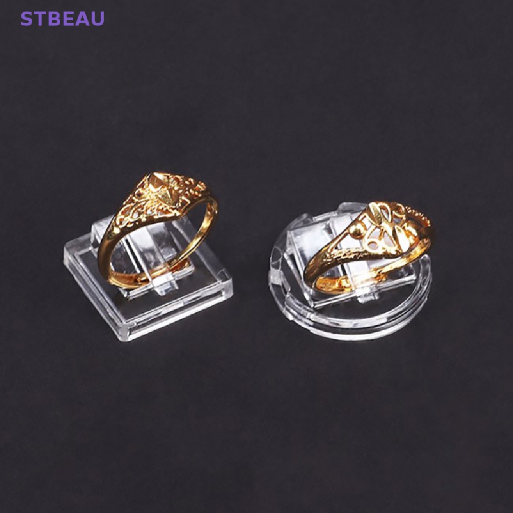 Set 10 Đế Trưng Bày Nhẫn Trong Suốt