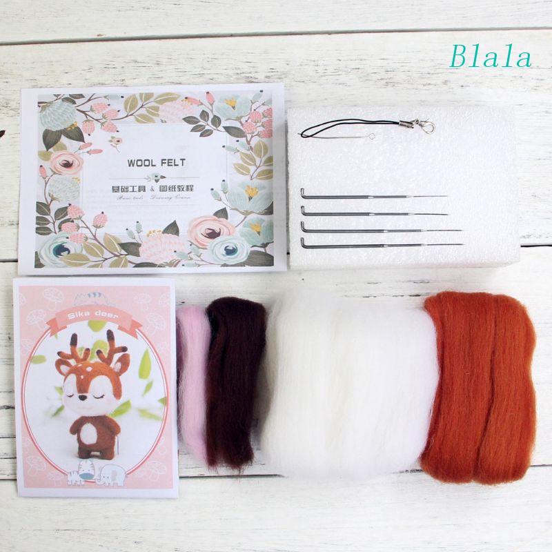 Búp Bê Vải Nỉ Hình Hươu Xinh Xắn Làm Đồ Thủ Công DIY