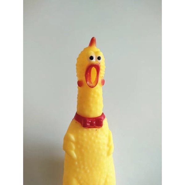 Gà bóp kêu la hét nhiều size Shrilling Chicken xả stress thú vị ngộ nghĩnh BIBI PARTY GBK