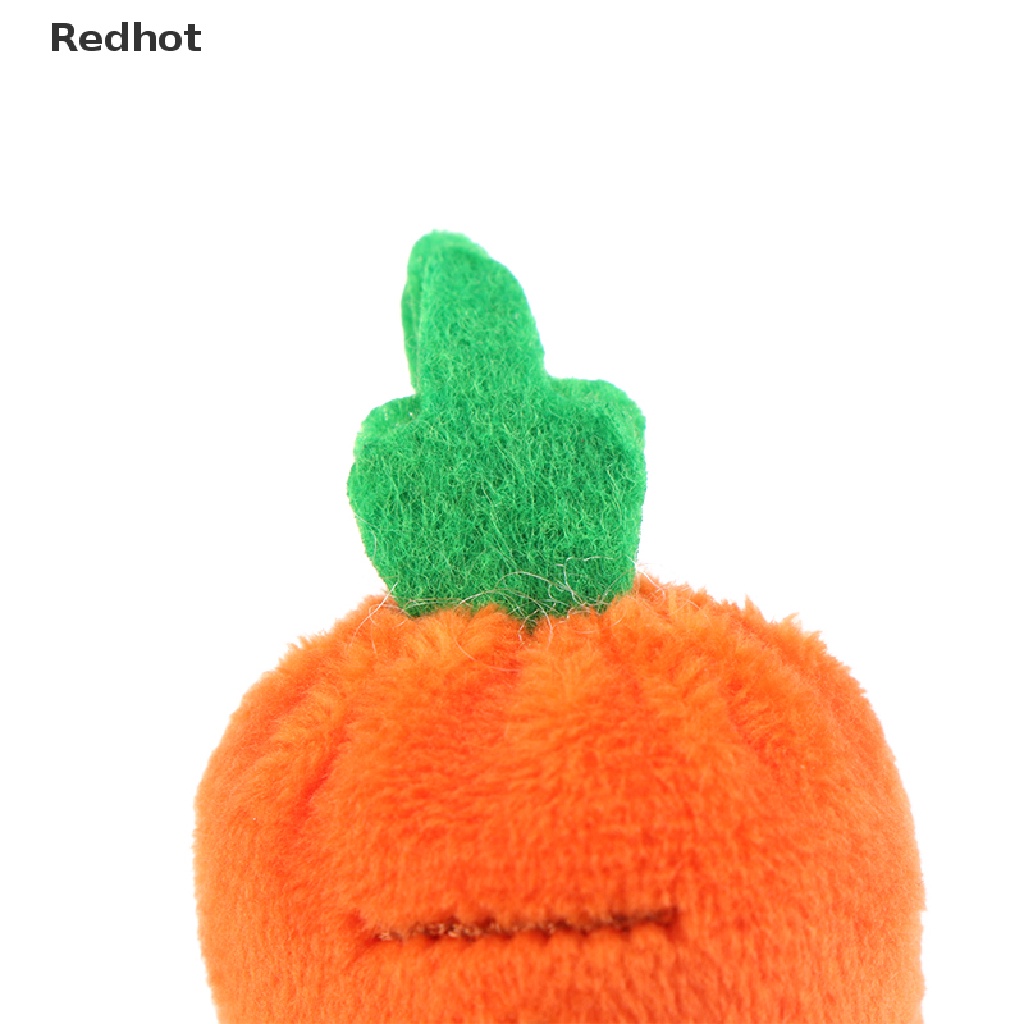&lt; Redhot &gt; Móc Khóa Búp Bê Củ Cà Rốt Nhồi Bông Dễ Thương
