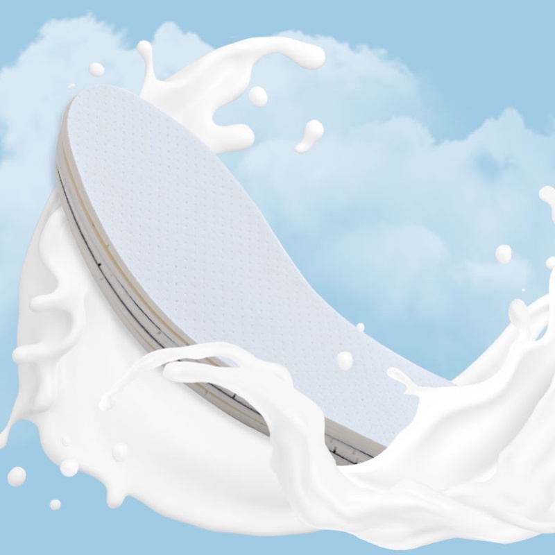 Set 2 Miếng Lót Giày Bằng Xốp Siêu Mềm Thoáng Khí Thoải Mái