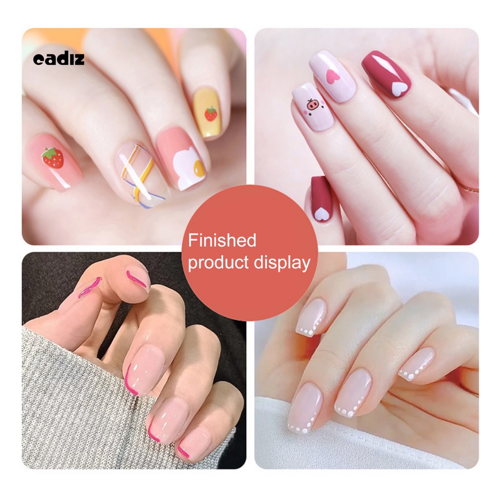 Set 12 Bút Vẽ Móng Nghệ Thuật Chống Nước Không Mùi Dành Cho Nữ