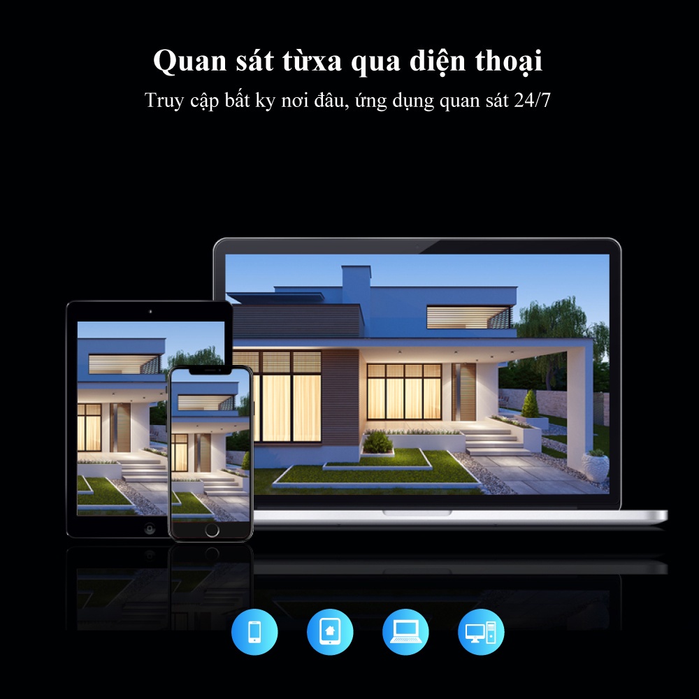 Camera wifi ngoài trời YooSee Full HD D16  5MP 16 Led Ban Đêm  PTZ MINI Xoay 360° Chống Nước bảo hành 36 tháng